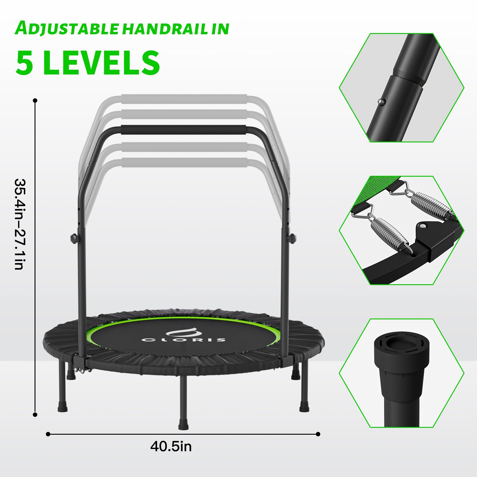 Cloris foldable portable trampoline sale